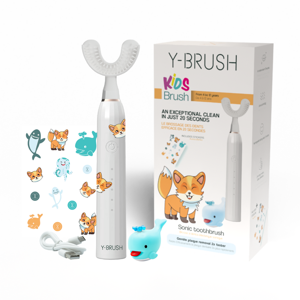 Y-Brush KidsBrush Sonic Electric Toothbrush (4-12 years old)