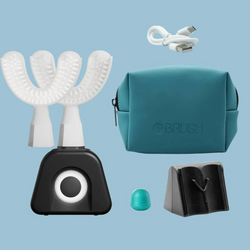 (PRO+2 PLAN) NylonBlack Sonic Electric Toothbrush - Premium Pack